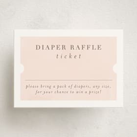 Mini Baby Shower Insert Cards