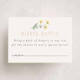 Mini Baby Shower Insert Cards