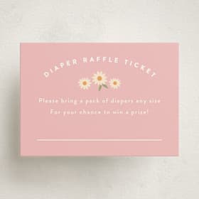 Mini Baby Shower Insert Cards