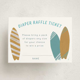 Mini Baby Shower Insert Cards
