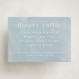 Mini Baby Shower Insert Cards