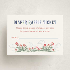 Mini Baby Shower Insert Cards