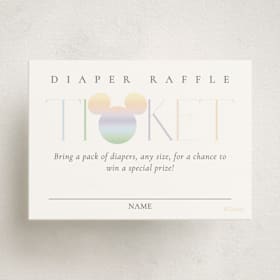 Mini Baby Shower Insert Cards