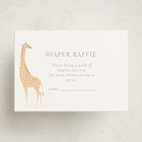 Mini Baby Shower Insert Cards