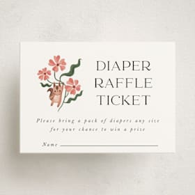 Mini Baby Shower Insert Cards