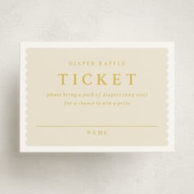 Mini Baby Shower Insert Cards