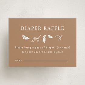 Mini Baby Shower Insert Cards