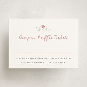 Mini Baby Shower Insert Cards