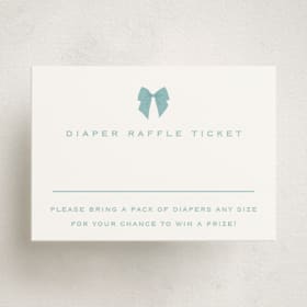 Mini Baby Shower Insert Cards