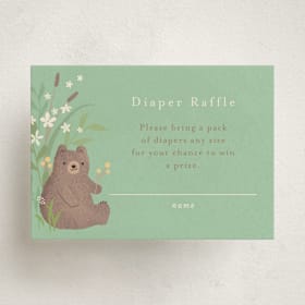 Mini Baby Shower Insert Cards
