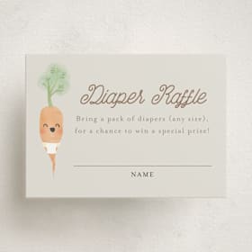 Mini Baby Shower Insert Cards