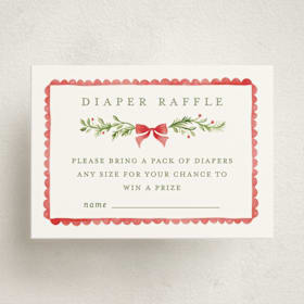 Mini Baby Shower Insert Cards