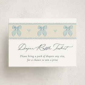 Mini Baby Shower Insert Cards