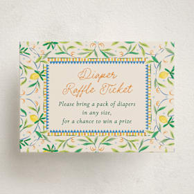 Mini Baby Shower Insert Cards