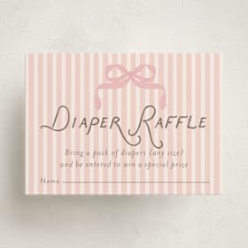 Mini Baby Shower Insert Cards