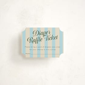 Mini Baby Shower Insert Cards