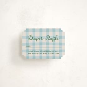 Mini Baby Shower Insert Cards