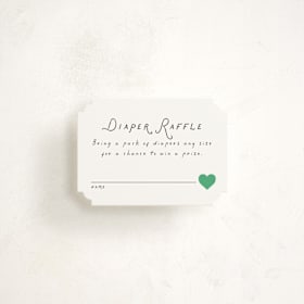 Mini Baby Shower Insert Cards