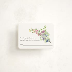 Mini Baby Shower Insert Cards