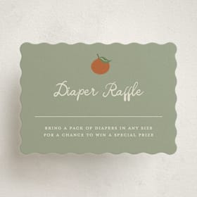 Mini Baby Shower Insert Cards
