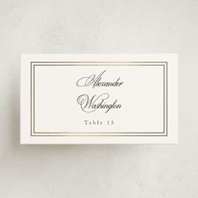 Foil-Pressed Party Place Cards