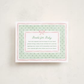 Baby Shower Insert Cards