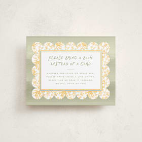 Baby Shower Insert Cards