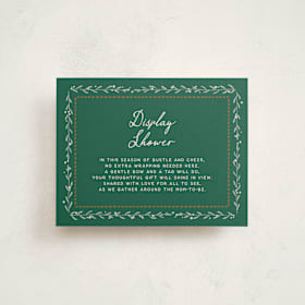 Baby Shower Insert Cards