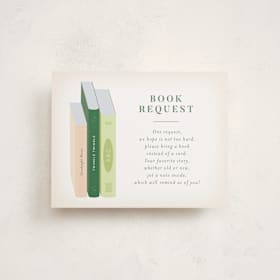 Baby Shower Insert Cards
