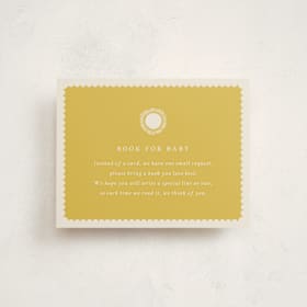 Baby Shower Insert Cards
