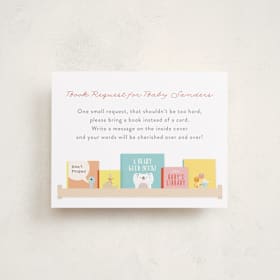 Baby Shower Insert Cards