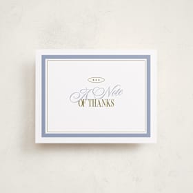 Flat Birth Announcements Thank You Cards