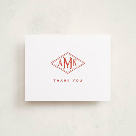Flat Birth Announcements Thank You Cards