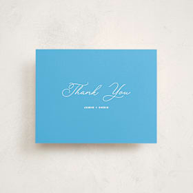 Flat Birth Announcements Thank You Cards