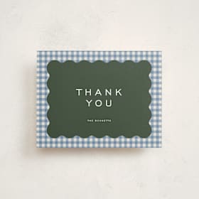Flat Birth Announcements Thank You Cards