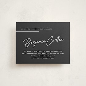 Graduation Insert Cards