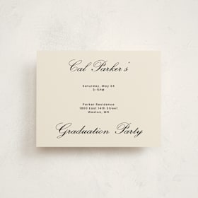 Graduation Insert Cards