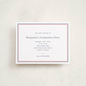 Graduation Insert Cards