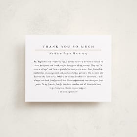 Graduation Insert Cards