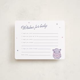 Baby Shower Insert Cards