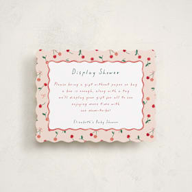Baby Shower Insert Cards