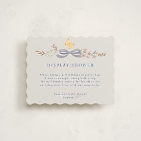 Baby Shower Insert Cards