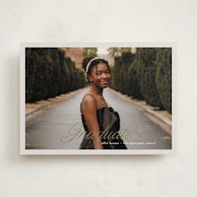 Foil-Pressed Graduation Announcements