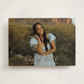 Foil-Pressed Graduation Announcements
