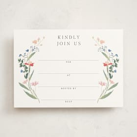Fill-In Invitations