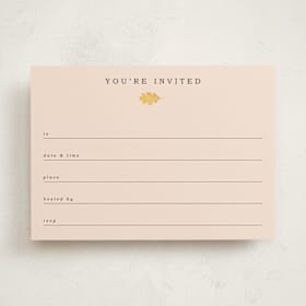 Fill-In Invitations