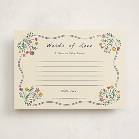 Baby Shower Activity Cards