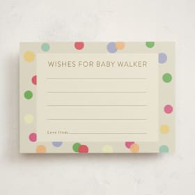 Baby Shower Activity Cards