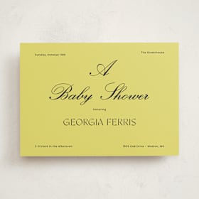 Baby Shower Invitations