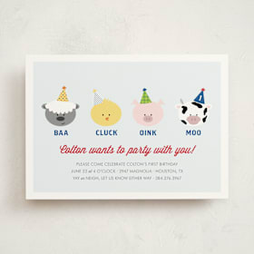 Children's Birthday Party Invitations